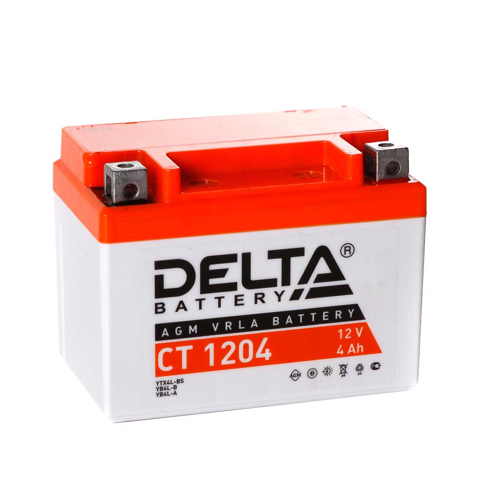 Аккумуляторная батарея DELTA (мото) CT 1204