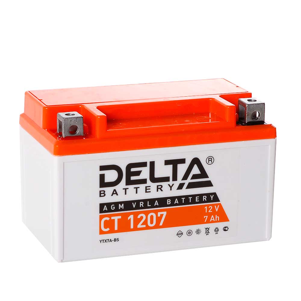 Аккумуляторная батарея DELTA (мото) CT 1207